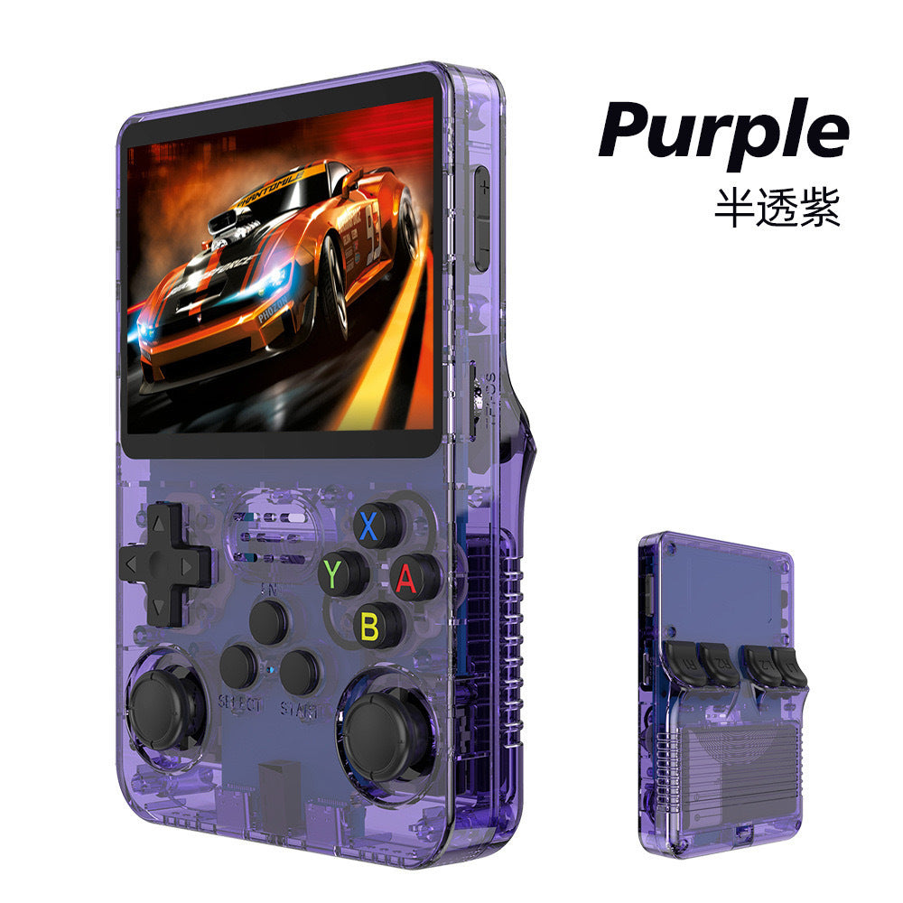Consola Retro R36S Original - 3.5" HD, Sistema Abierto, Portátil para Juegos Clásicos