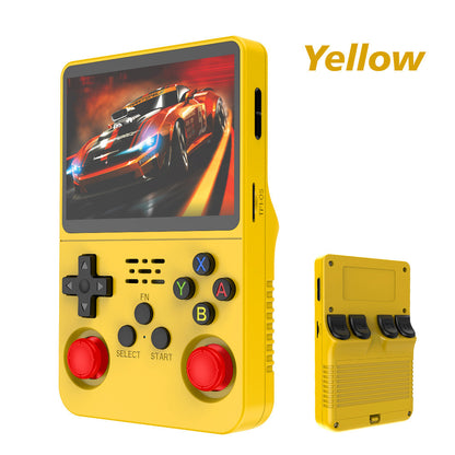 Consola Retro R36S Original - 3.5" HD, Sistema Abierto, Portátil para Juegos Clásicos