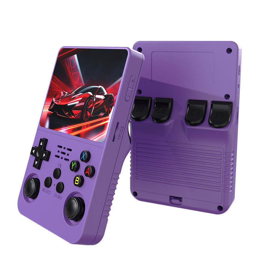 Consola Retro R36S Original - 3.5" HD, Sistema Abierto, Portátil para Juegos Clásicos
