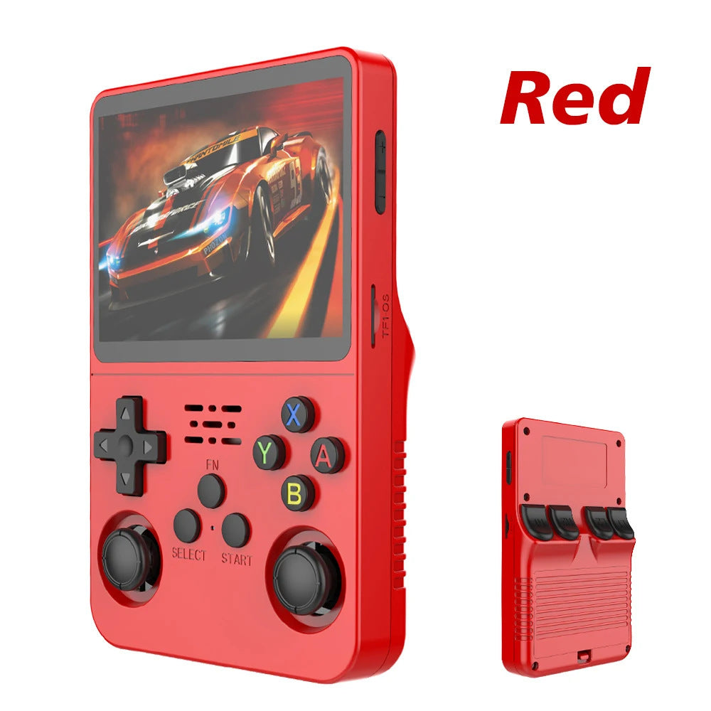 Consola Retro R36S Original - 3.5" HD, Sistema Abierto, Portátil para Juegos Clásicos
